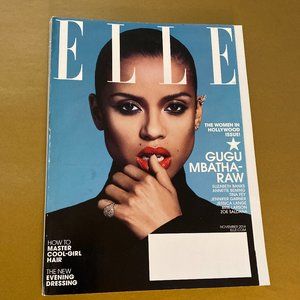 ELLE Nov 2014 Gugu Mbatharaw, Tina Fey Jessica Lange Women In Hollywood Issue
